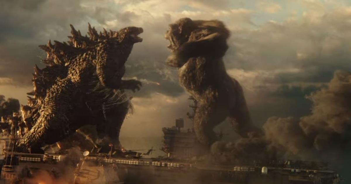 “Godzilla vs. Kong” directed by Adam Wingard. Cr: Warner Bros.