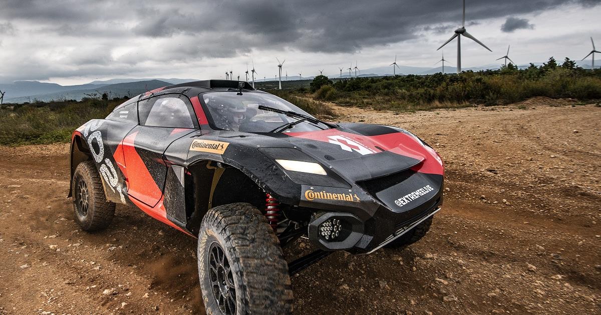 The all-new electric SUV race series Extreme E had its debut in Saudi Arabia earlier this month. Cr: Extreme E