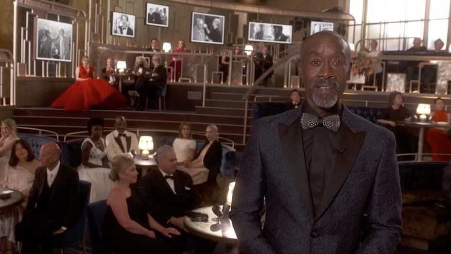 Presenter Don Cheadle on set at the 93rd Oscars in Union Station. Cr: AMPAS/ABC