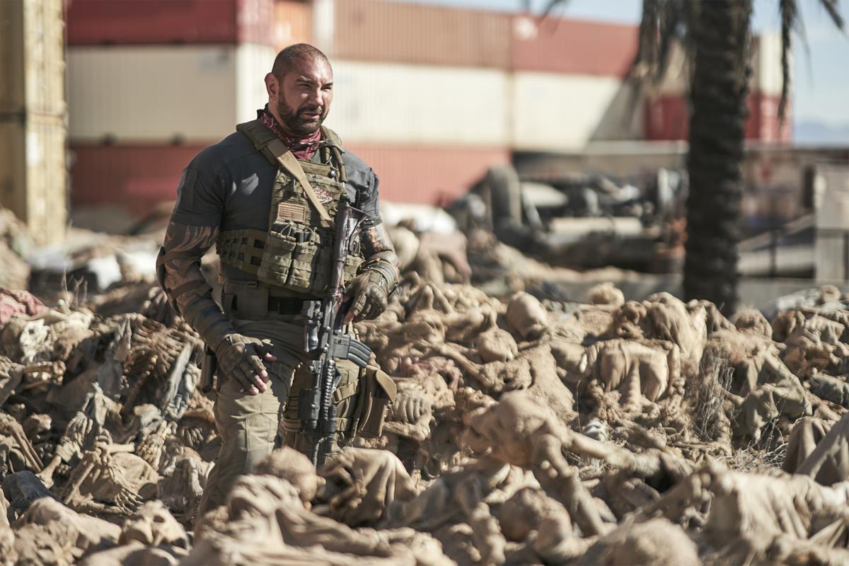 Dave Bautista as Scott Ward in “Army of the Dead,” written and directed by Zack Snyder. Cr: Clay Enos/Netflix