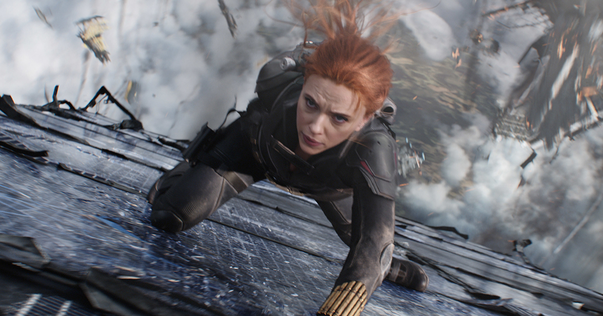 Black Widow in Marvel Studios’ “Black Widow,” in theaters and on Disney+ with Premier Access. Photo courtesy of Marvel Studios.