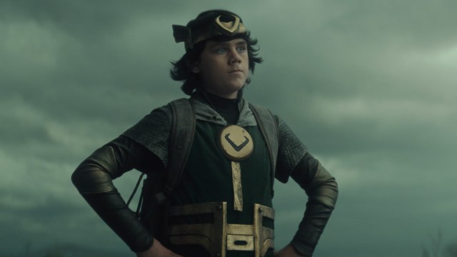Kid Loki (Jack Veal) in Episode 5 of Marvel Studios' “Loki.” Cr: Marvel Studios