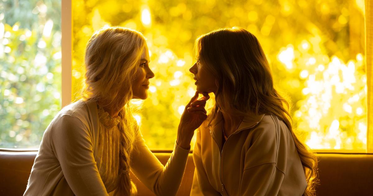 Nicole Kidman as Masha and Patten as Zoe in Episode 2 of “Nine Perfect Strangers.” Cr: Vince Valitutti/Hulu