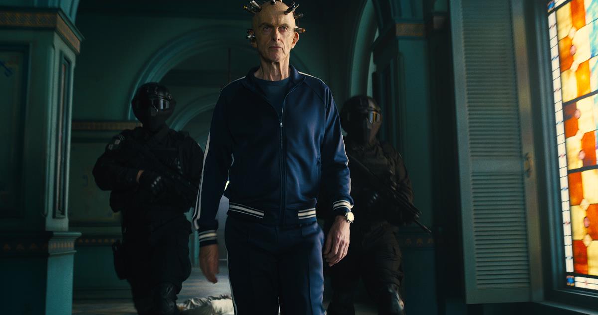 Peter Capaldi as The Thinker in director James Gunn’s “The Suicide Squad.” Cr: Warner Bros. Pictures/DC Comics