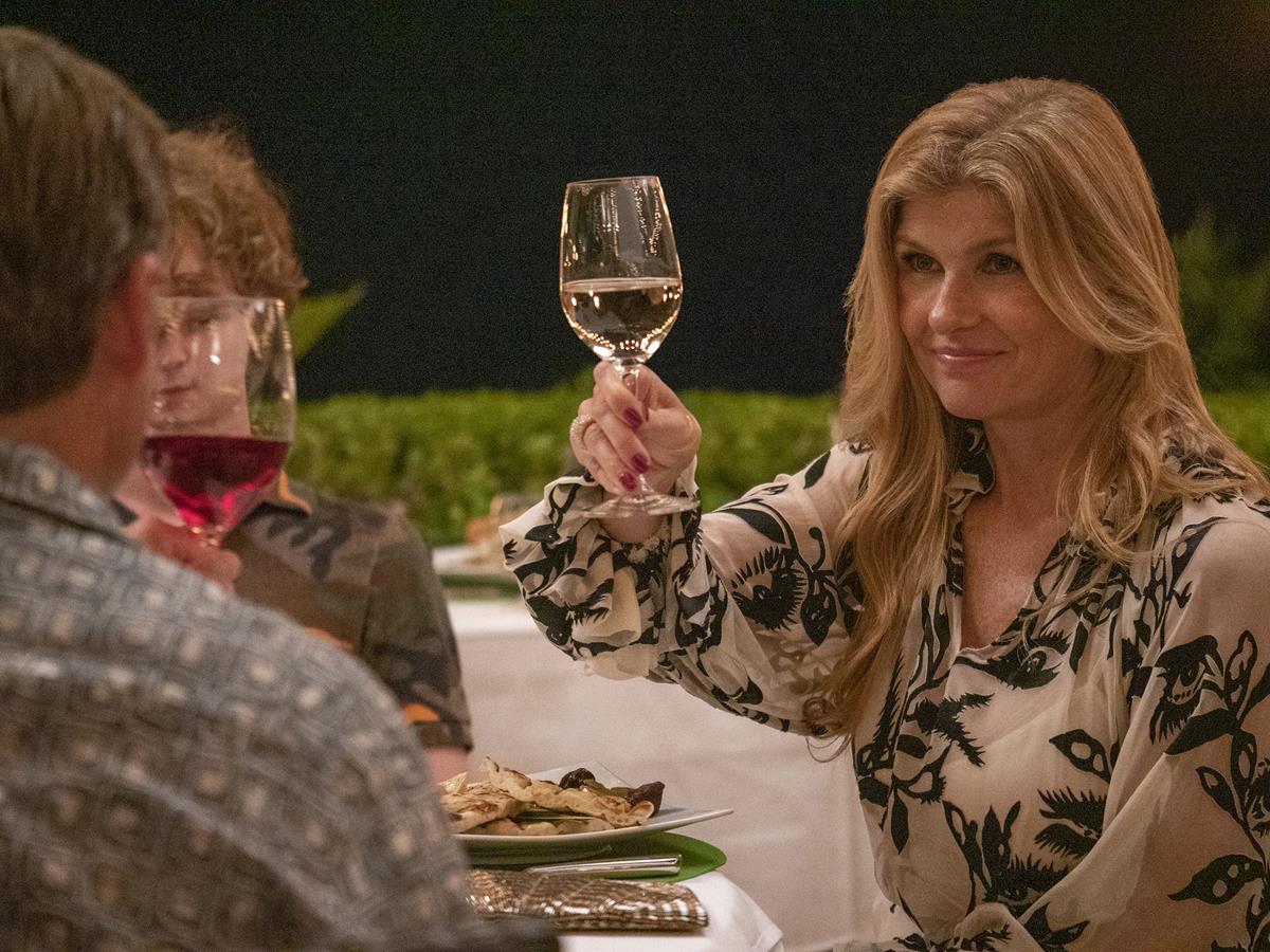 Connie Britton as Nicole Mossbacher in Episode 2 of “The White Lotus.” Cr: HBO