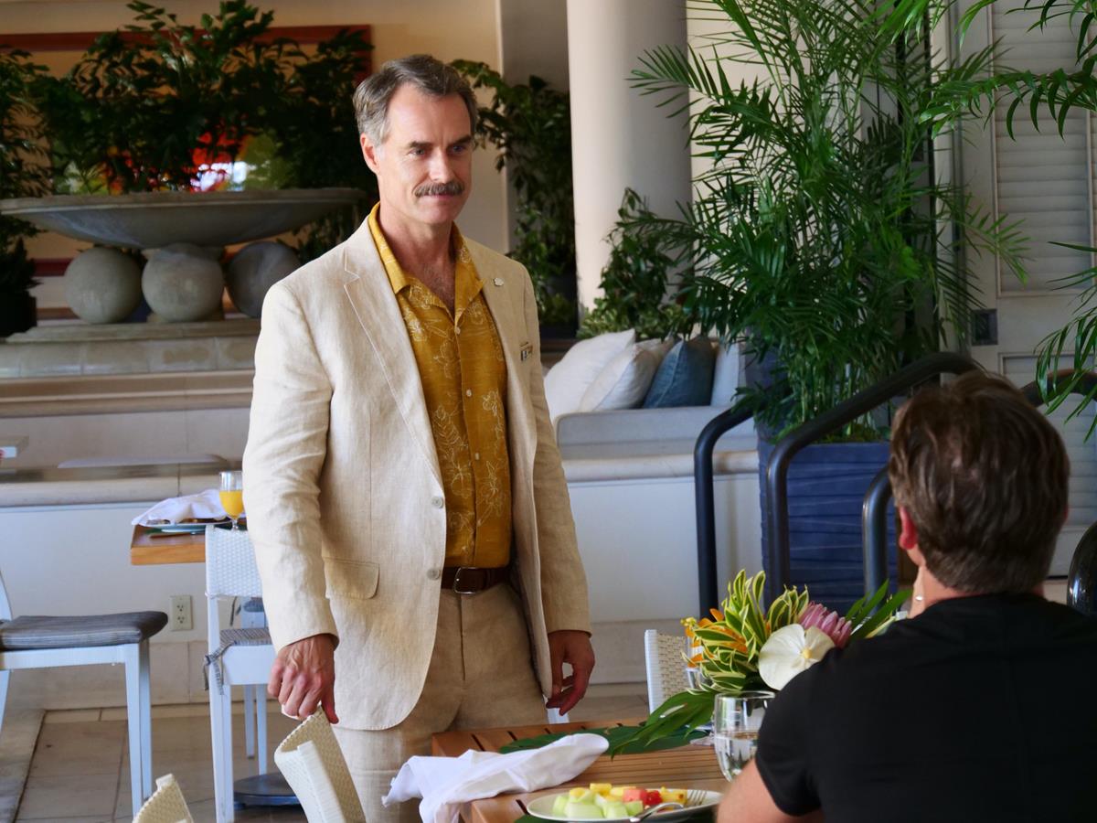 Murray Bartlett as Armond in Episode 4 of “The White Lotus.” Cr: HBO