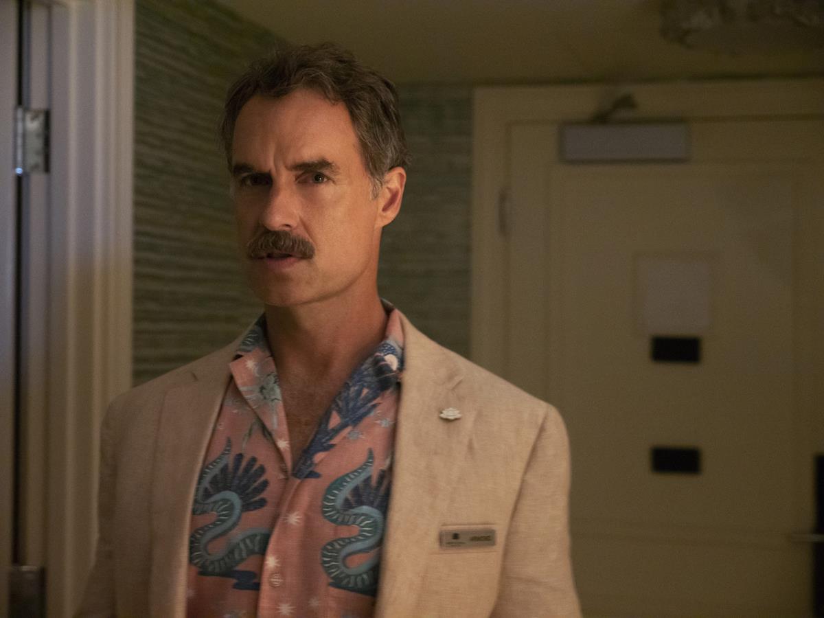 Murray Bartlett as Armond in Episode 6 of “The White Lotus.” Cr: HBO