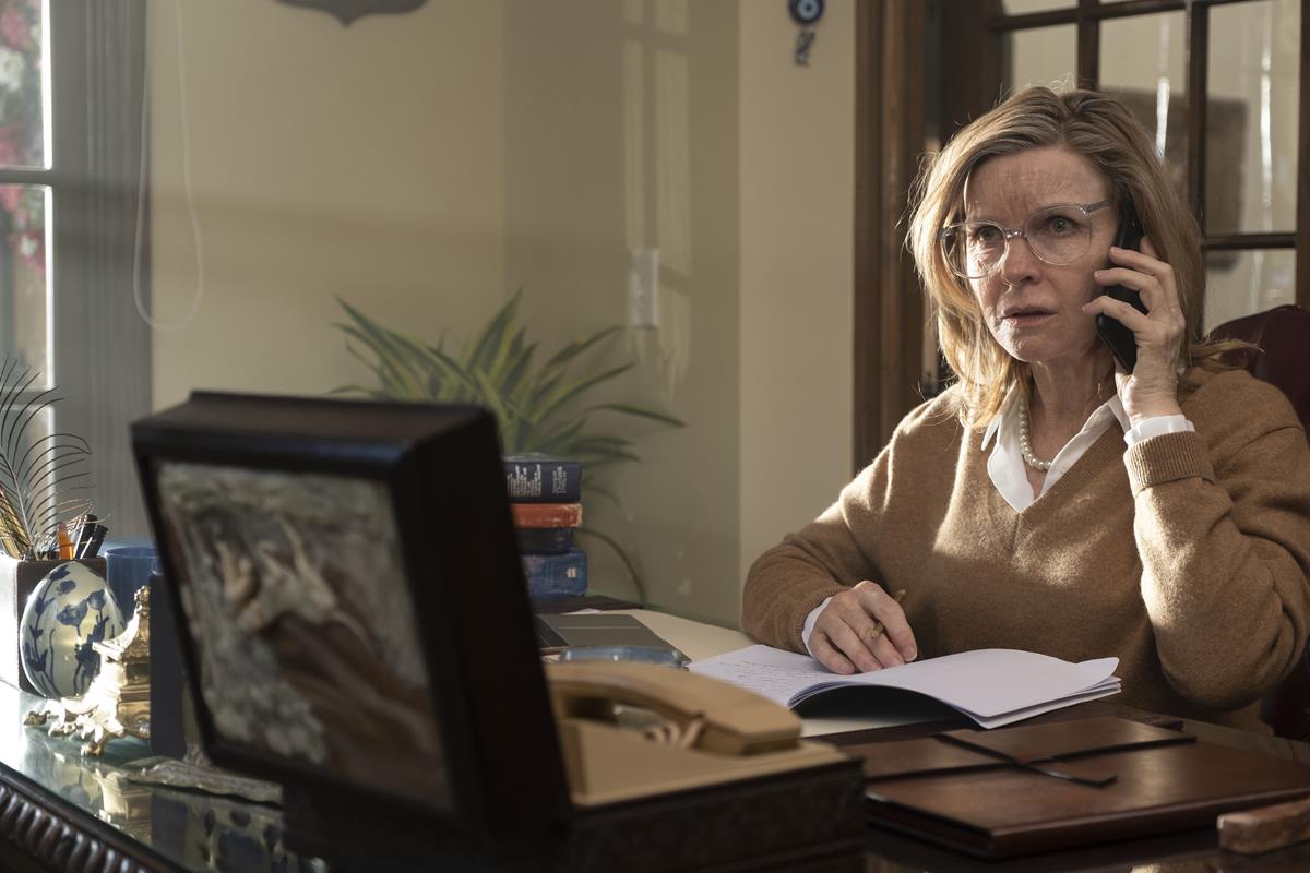 Jacqueline McKenzie as Dr. Florence Weaver in “Malignant.” Cr: Warner Bros. Pictures