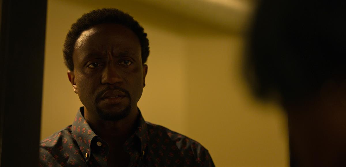 Byron Bowers as Terry Hughes in director Steven Soderbergh’s “Kimi.” Cr: Warner Bros. Pictures