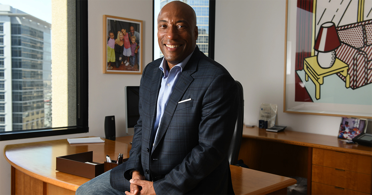 Media entrepreneur Byron Allen