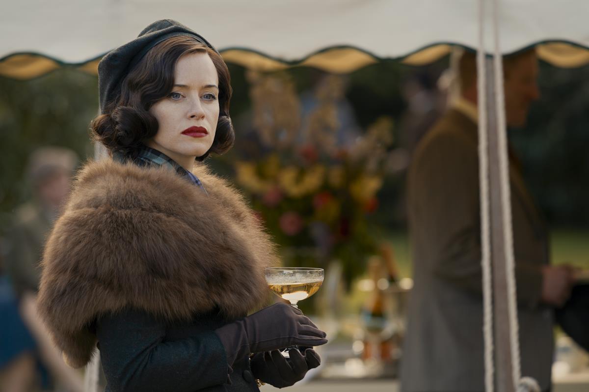Claire Foy as Margaret Campbell in director Anne Sewitsky’s “A Very British Scandal.” Cr: Alan Peebles/Amazon Studios