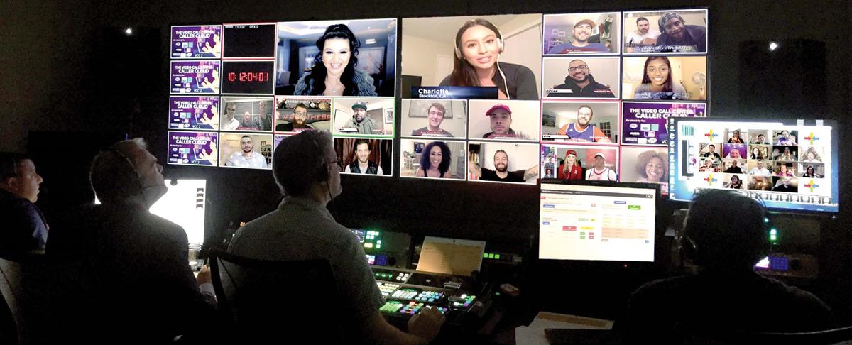 Video Call Center AirFirst in a Control Room.